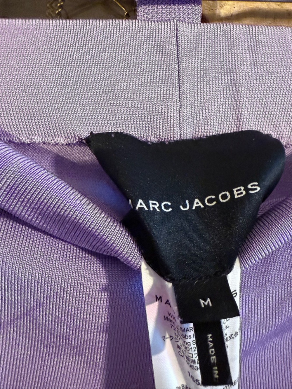 Marc Jacobs Lavender Bike Shorts - Picture 3 of 3
